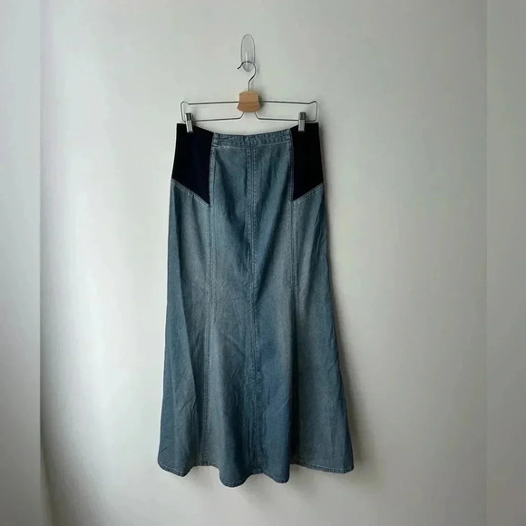 BCBG mermaid maxi denim skirt - Picture 8 of 10